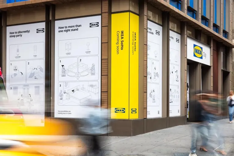 IKEA Turns Assembly Instructions Into A Guide To New York